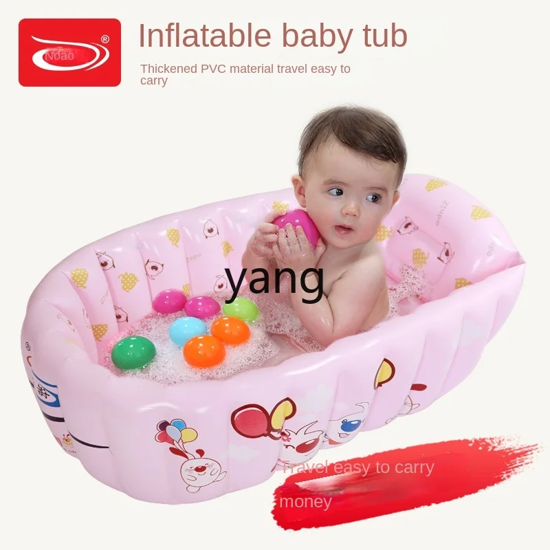 CX Baby Bathtub Inflatable Baby Bathtub Insulation and Drop Prevention Travel Good Helper