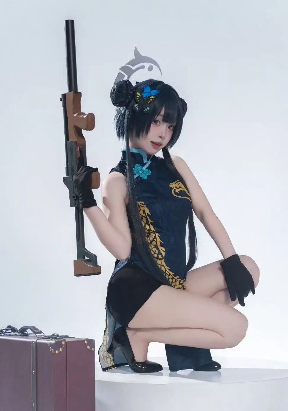 

Ryuge Kisaki Cos Gun Weapons Game Blue Archive Cosplay Prop Halloween Christmas Fancy Party Costume Accessories