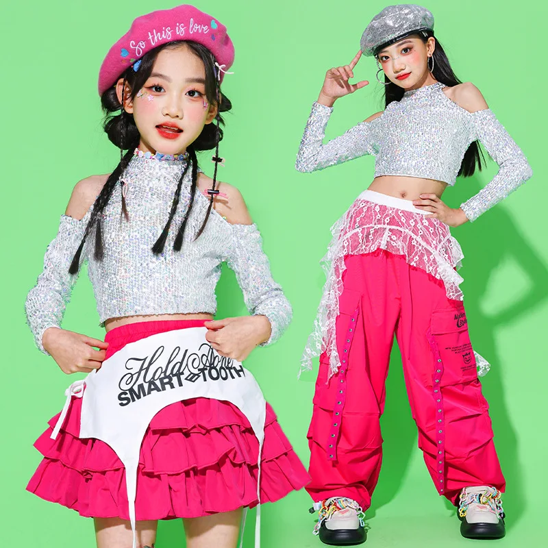 Girls K-Pop Sequin …