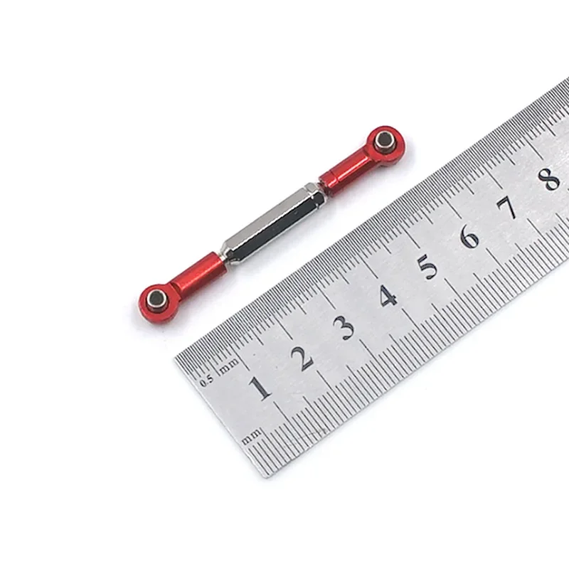 For WPL B1 B-1 B14 B-14 B24 B-24 C14 1/16 RC Car Spare Parts Upgrade Metal Pull Steering Pull Rod Servo Pull Rod Base