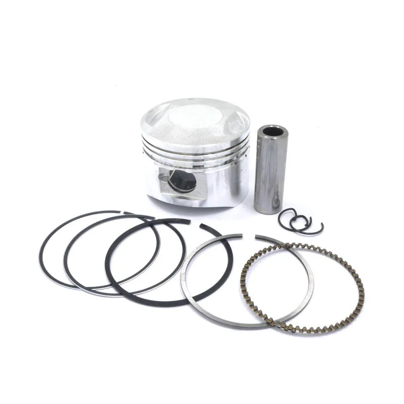 LF125 Motorcycle 52.4mm Piston Rings 14mm Pin Set For Lifan 125cc 1P52FMI Horizontal Engine Dirt Pit Bike ATV Quad