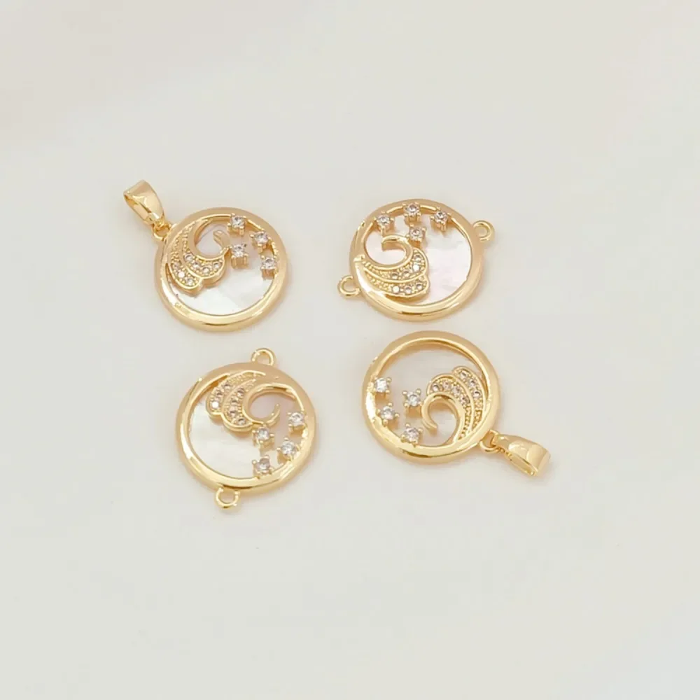 14-каратное-медное-золото-с-цирконием-коническое-кольцо-с-фаской-ожерелье-браслет-ручной-работы-подвеска-с-двойным-подвесным-соединением