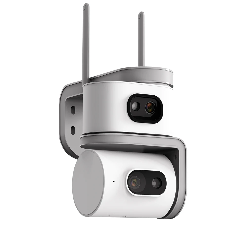 6MP Cam380Pro APP Dual Lens WIFI  IP Dome  Camera Full Color Night Vision AI Humanoid Detection Home Security CCTV Baby Monitor