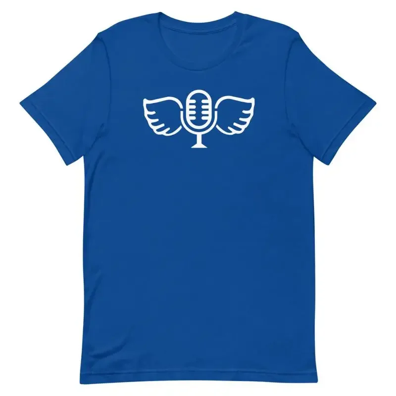Vin Scully Mic Wings Justin Turner Tribute T Shirt