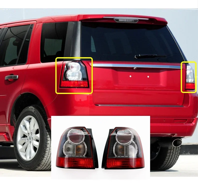 For Land Rover 2010 2011 Freelander 2 L359 LR022053 LR022050 White Rear Taillights Car Tail Light