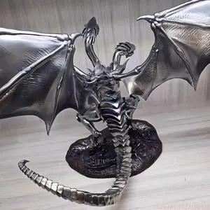 Sosok Yu-Gi-Oh 25CM Sosok Naga Putih Mata Biru dengan Model Patung Pvc Ringan Koleksi Kualitas Tinggi Dekorasi Kamar Hadiah Mainan 12 action figure penjualan terbaik yugioh - №