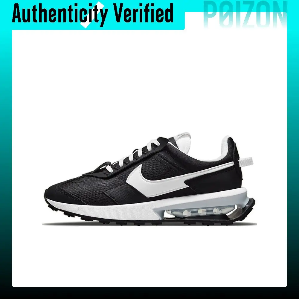 Nike Air Max Pre-Day Casual Shoes Women's Low-top Black/White DC4025-001