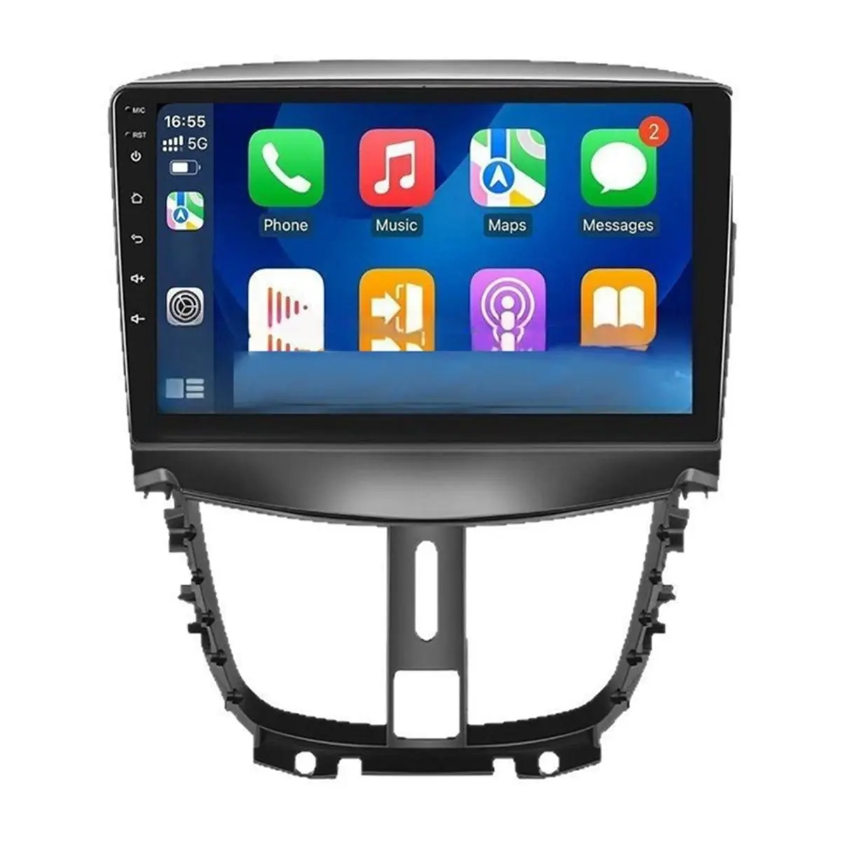 4GB+32GB Car Radio for 207 2006-2015 Wireless Carplay Android Auto Stereo Multimedia Player 9 Inch DVR GPS BT FM