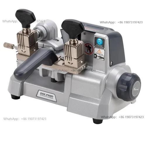 XP009C Horizontal Key Machine Dolphin XP-009C Key Cutting Machine Battery-free for single-sided and double-sided keys