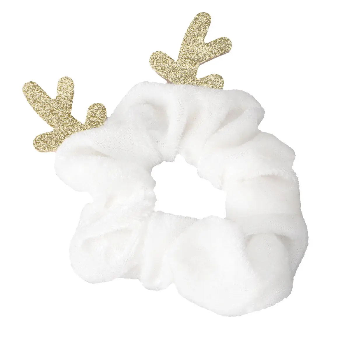 

1 шт. Рождественская резинка для волос в виде оленьих рожек, эластичная, разноцветная, стильная, для хвоста, женские аксессуары для волос