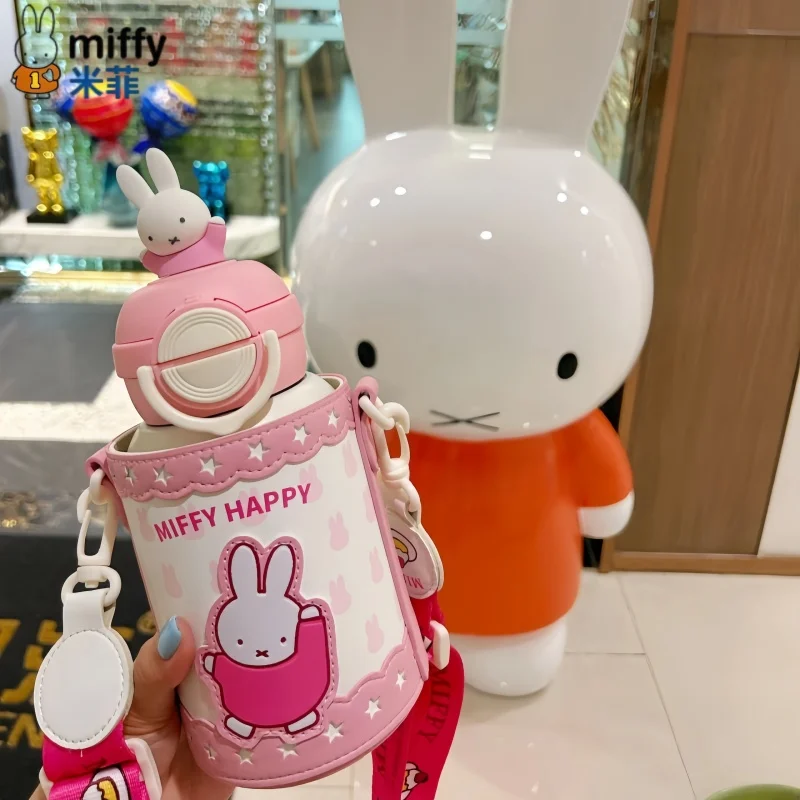 

In Stock Miffy 316 Stainless Steel Thermal Insulated Drinking Cup Multiple Color Charm Collectible Gift Series Ornaments