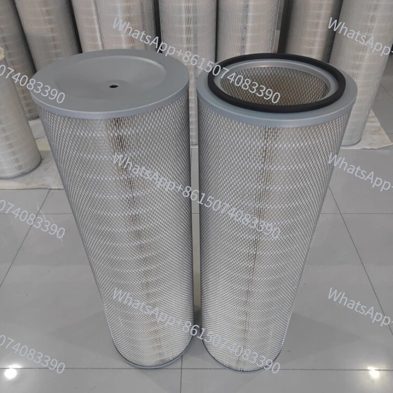 Polyester Fiber Dust Filter Cartridge for Sandblasting/Shot Blasting Powder Recovery, Threaded/Dual-Through Series