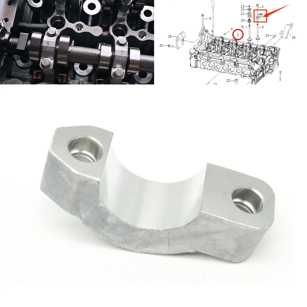 

For SAIC 1.9 Motorcycle For JAC V260 SAIC MAXUS G10 1.9T D19 D20 Engine Parts Intake Camshaft Rod Bearing Cap Cover