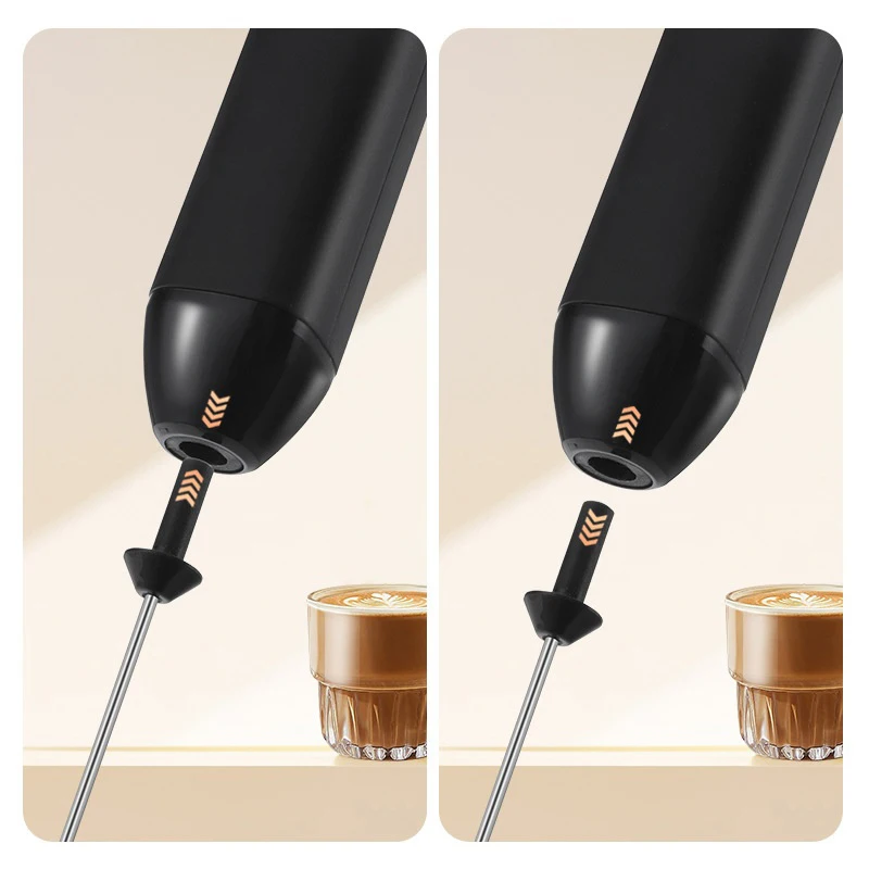 خلاط بيض كهربائي صغير الحليب Frother خلاط خفق القهوة USB قابل لإعادة الشحن خلاط يدوي رغوي شاكر خلاط مشروبات الطبخ