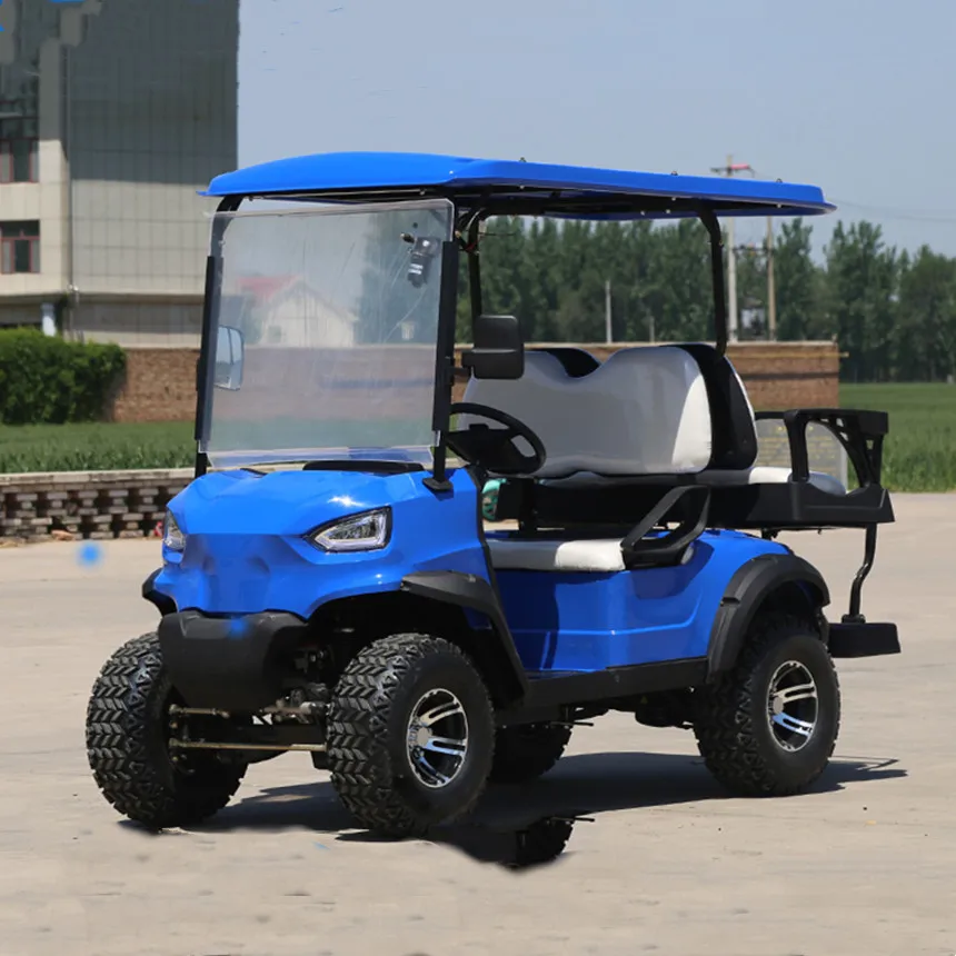 Factory Customized New Road Legal 5000W Lithium Ion Battery Club Car Golf Cart Dirt Bike With Off Road Or Road Turf Tires