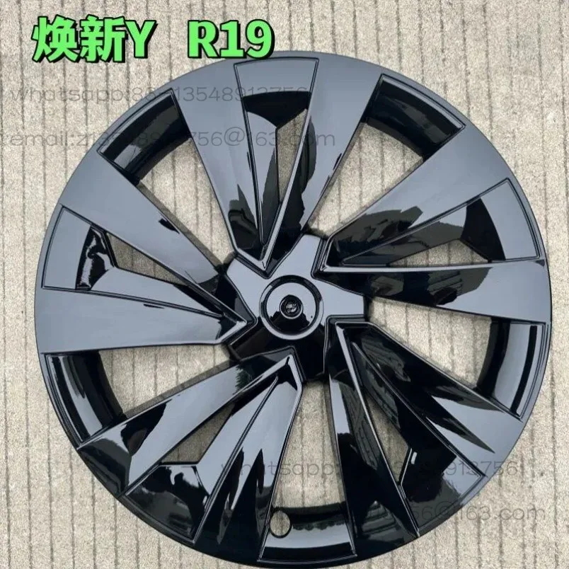 New version of Model Y 19-inch all-inclusive edge hub cover, modified wheel cover protective shell