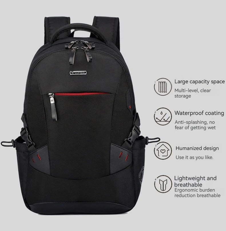 Backpack Primary School Middle School Students High School Bags Large Capacity Ultra-light Load Reduction Outdoor Travel Busines