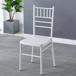 Hot Sale White Gold Transparent Resin Chiavari Chair Plastic Crystal Acrylic Wedding Chair Wholesale Phoenix Napoleon Chair