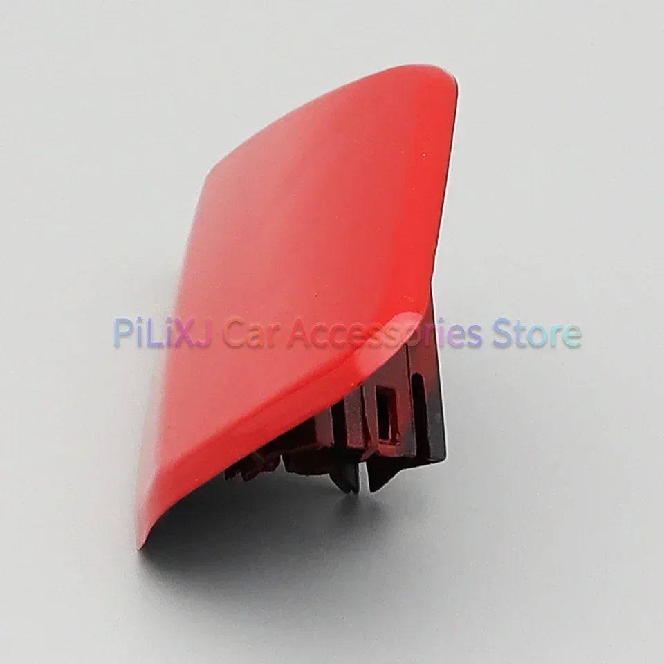 المصد الأمامي للسيارة المصباح غسالة رذاذ فوهة غطاء غطاء لفولفو V60 S60 2011 2012 2013 39802699 39802681 غطاء منظف للمصابيح الأمامية #5