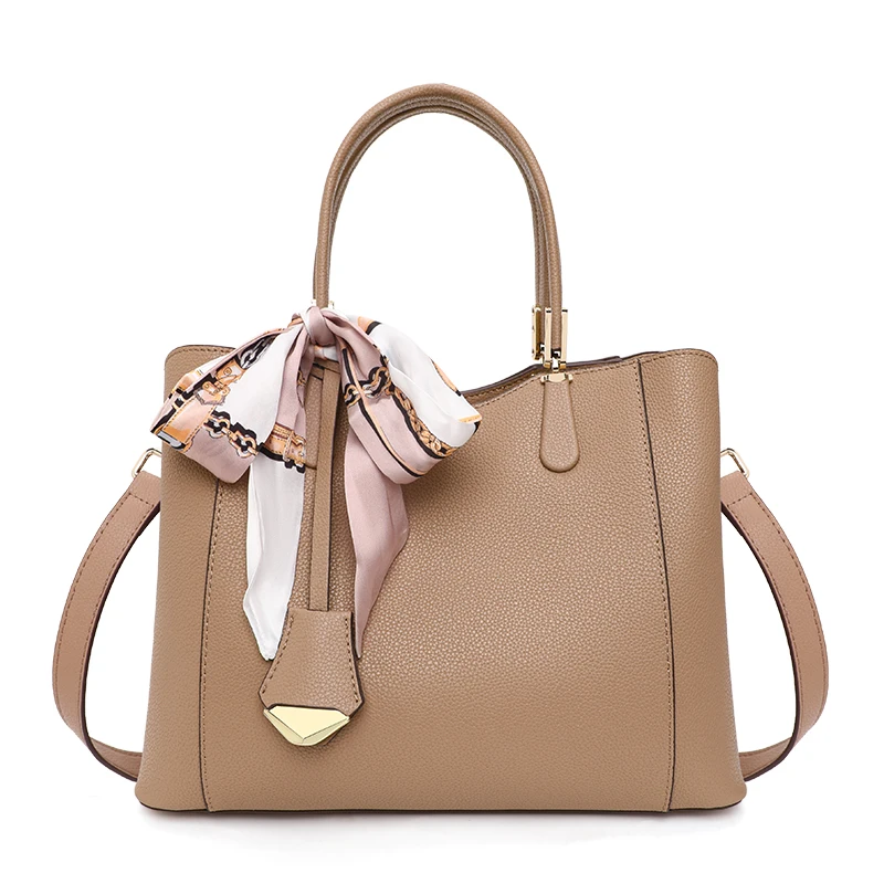 2024 New Women\'s Handbag Grand and High end Cowhide Commuting Mom\'s Bag