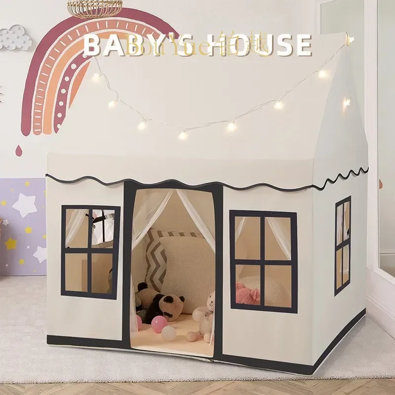 Kids Play Tent Indoor Castle House for Boys Girls Bedroom Sleeping Fort Baby Toy Teepee Children Playhouse
