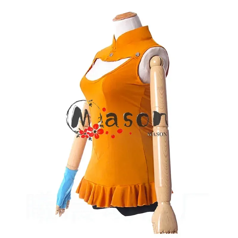 Sin of Envy Women Dress Shorts Gloves Set The Seven Deadly Sins Imashime no Fukkatsu Diane Serpent's Cosplay Costumes