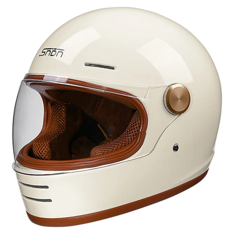 Classic Off-Road Helmet – Full-Face DOT Protection | Retro Styling for Unisex Comfort