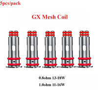 5pcs/pack GX Coil 0.8ohm 13-18W 1.0ohm 11-16W Mesh Coils for Freemax Galex Nano Galex Pro Pods Kit