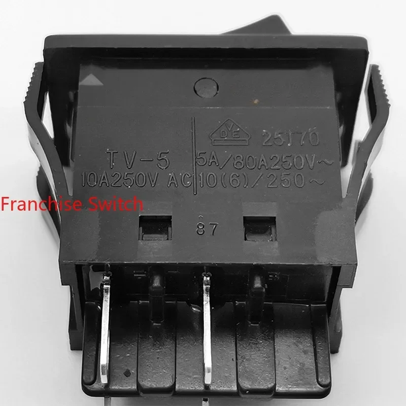 

10PCS Rocker switch, boat switch JW-M21 4 feet 2 gears TV-5 10A250VAC