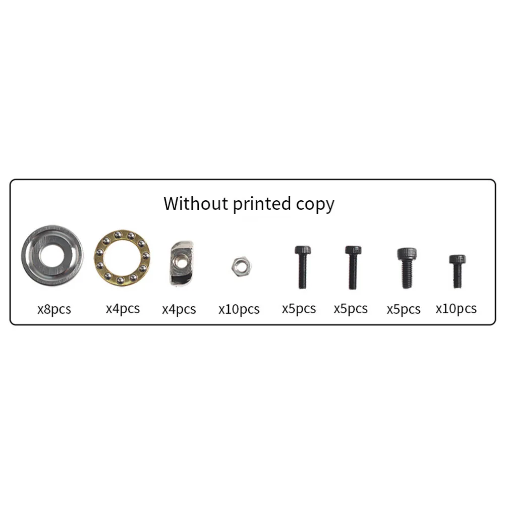 Anti-Vibration Self-Leveling Feet for Creality For P1P P1S X1 A1 3D Printers For HULA Metal Bearing Components 95A