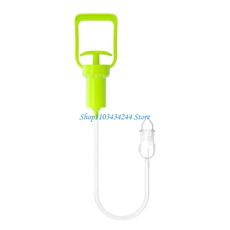 

Quiet Manual Infant Nasal Aspirator Soft Silicone Nozzle Hygienic Design for Newborns