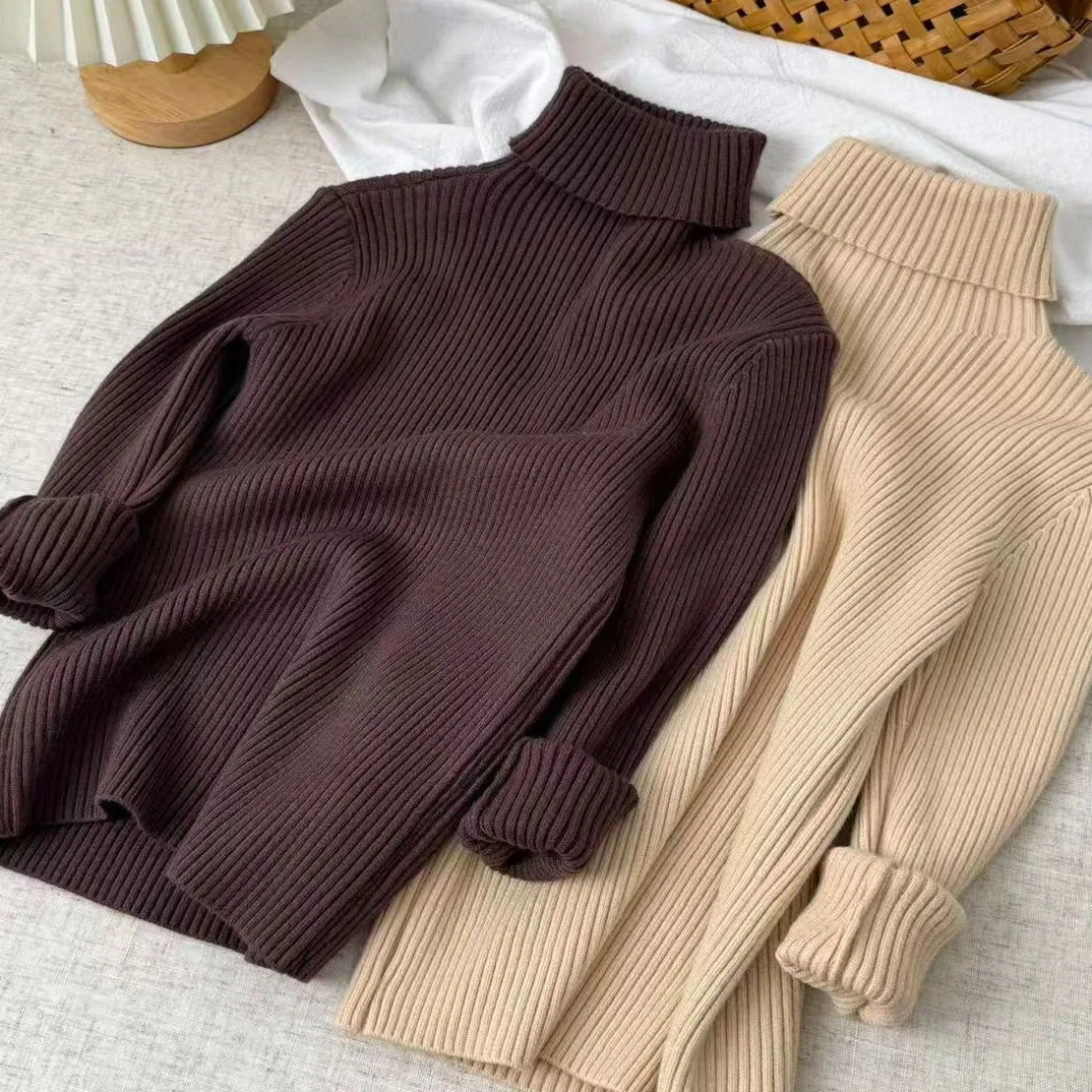 Solid Basic Casual Tops Long Sleeve Cotton Undershirt Crew Neck Pullover T-Shirt for Kids Boys Girls Spring Autumn