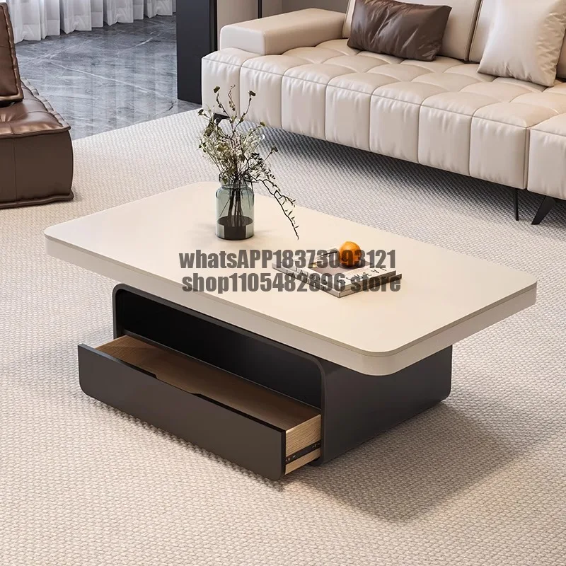 Luxury Rectangle Coffee Tables Designer Italian Vintage Toilet Coffee Tables Vanity Drawer Gabinete Para Banheiro Furniture
