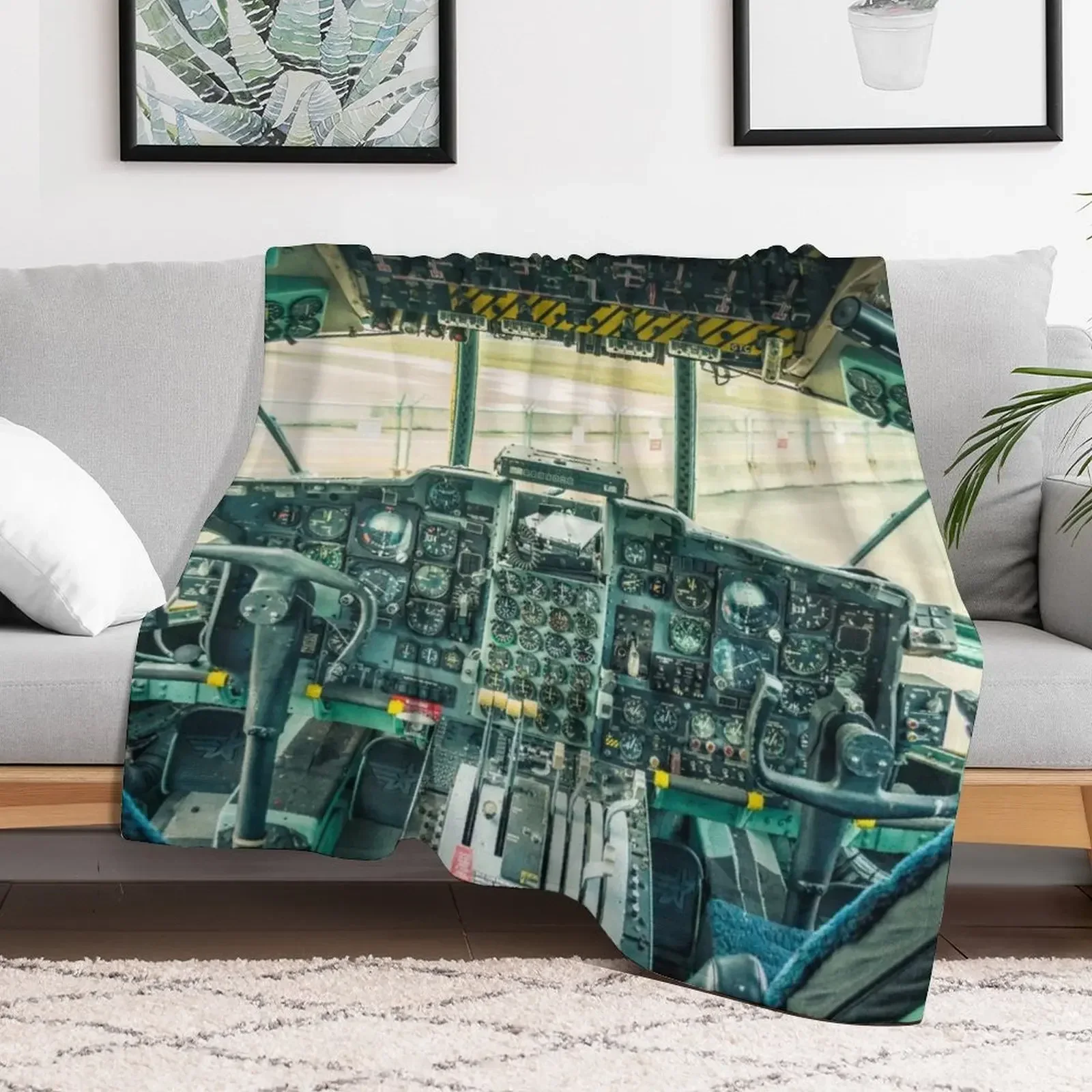 C 130 Hercules Throw Blanket sofa bed Custom Blankets