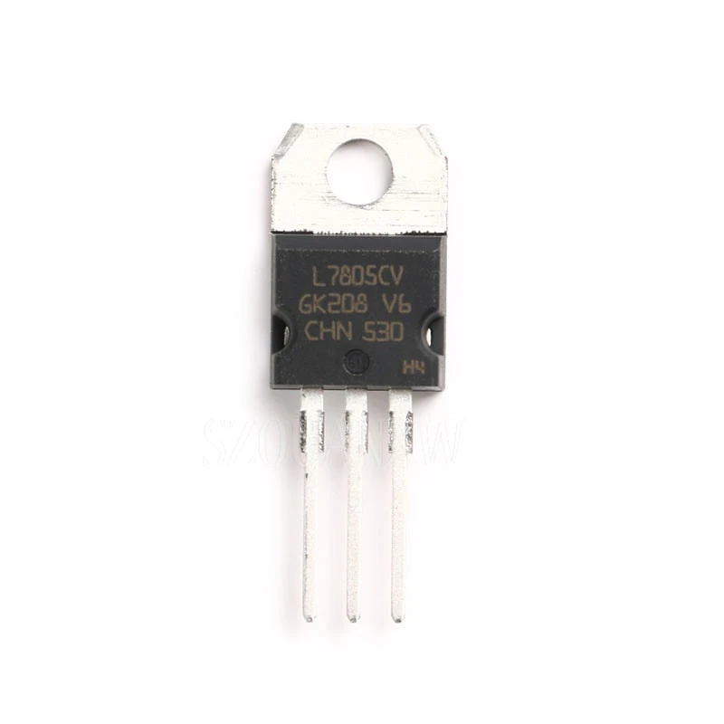 10pcs L7805CV LM7805 L7805 7805 Voltage Regulator IC 5V 1.5A TO-220 make in china