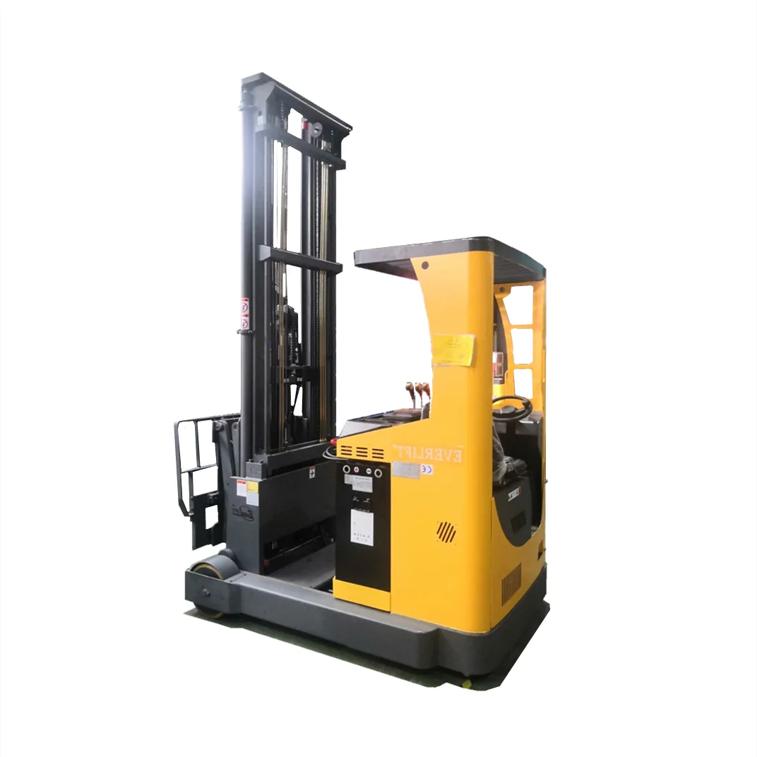 Electric Double Deep Scissor Reach Truck 1500KG 2000kg With Scissor Forks Fit For Narrow Aisle Work With 2400mm Extand Length