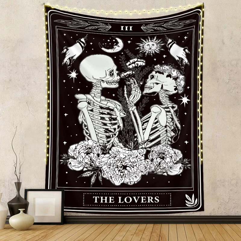 VIKAMA The Lovers Tarot Tapest - Home Decor Under 100 บทวิจารณ์และราคา