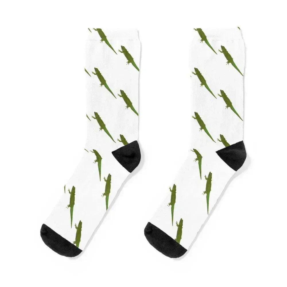 

Day Gecko Socks cartoon kids valentine gift ideas christmas gift Men Socks Women's