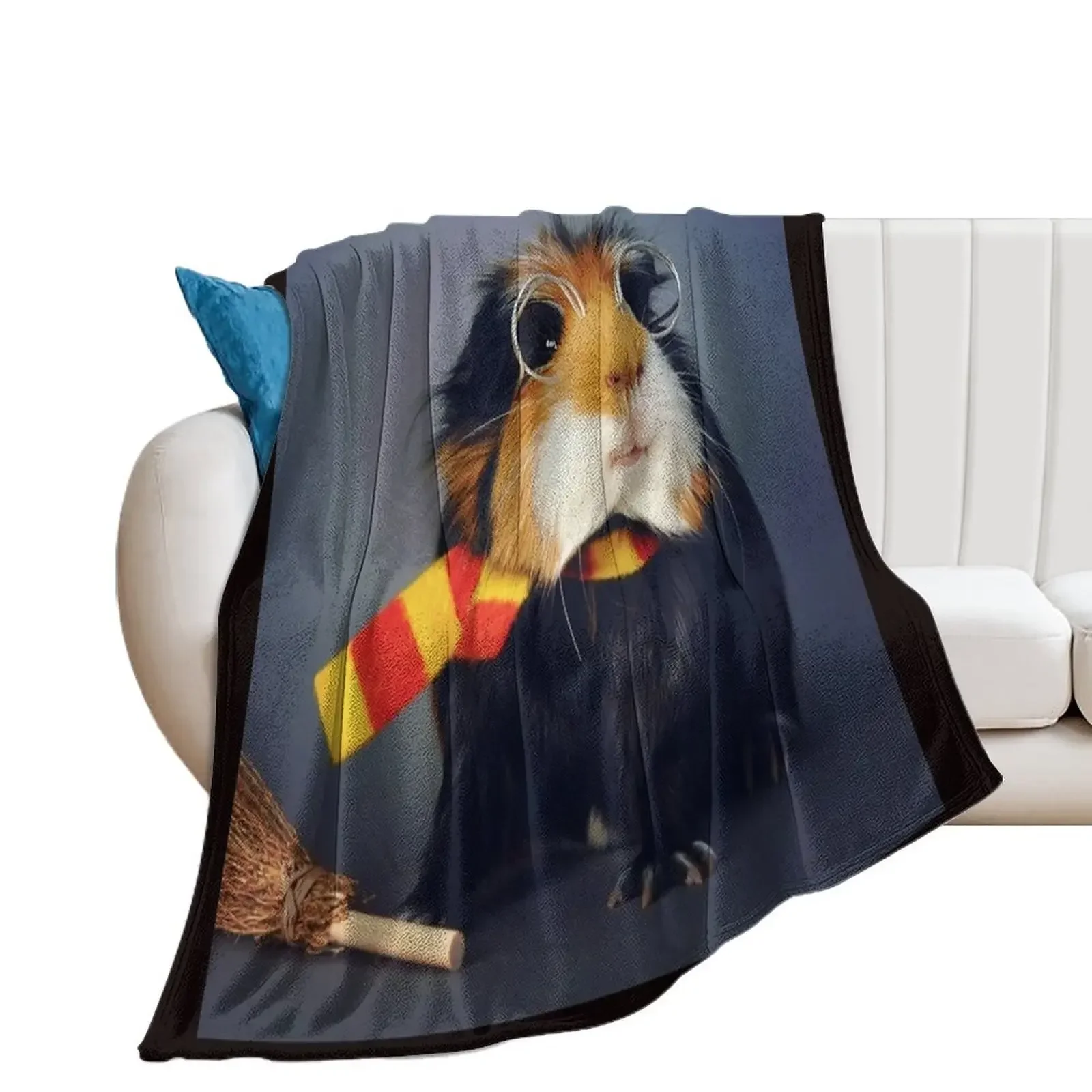 

Guinea Pig – Cavy Collection – Model 24 Throw Blanket Luxury Retros Blankets