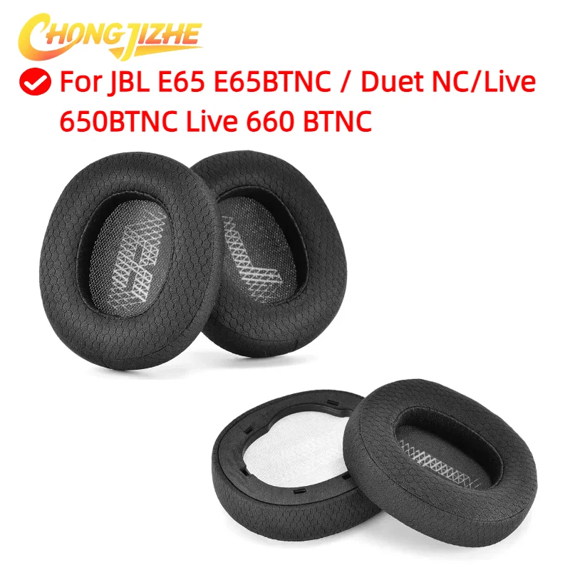 

For JBL E65 E65BTNC / Duet NC/Live 650BTNC Live 660 BTNC Ear Pads Headphone Earpads/Headset Gamer Earpads Ear Pad Cushion