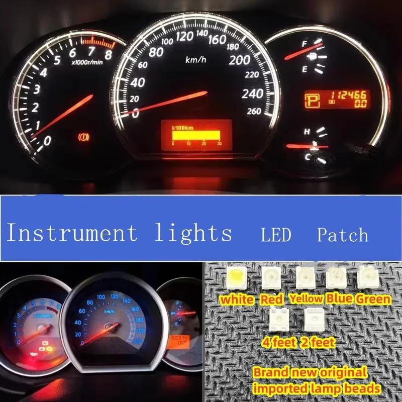 Diode LED Super terang 3528 1210 SMD LED merah/hijau/biru/kuning/putih