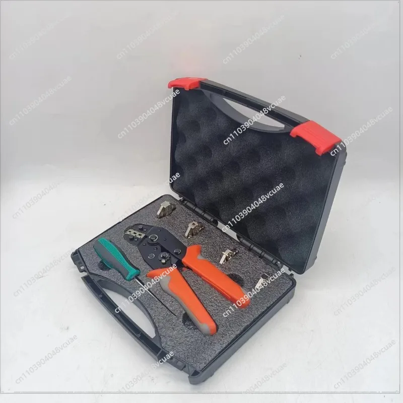 

Crimping Pliers Tool Set Includes Multi-function Crimping Pliers, Kit, Screwdriver, 5 Clamps Are Optional