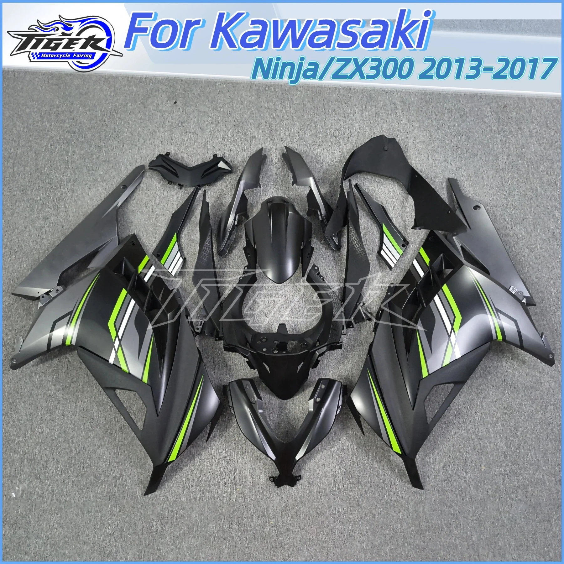 

The ABS NEW Body For KAWASAKI NINJA ZX-300 Stock red ZX300 13 14 15 16 17 ZX300 ZX300 2013 2014 2015 2016 2017 Fairing