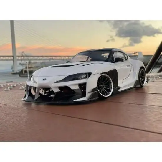 1/10 PC RC Supra Hycade Wide Body Shell 200mm Width Lampshade Exhaust Transparent Shell Body For Turing Dirft Mst Yokomo Hpi Hsp - Image 3