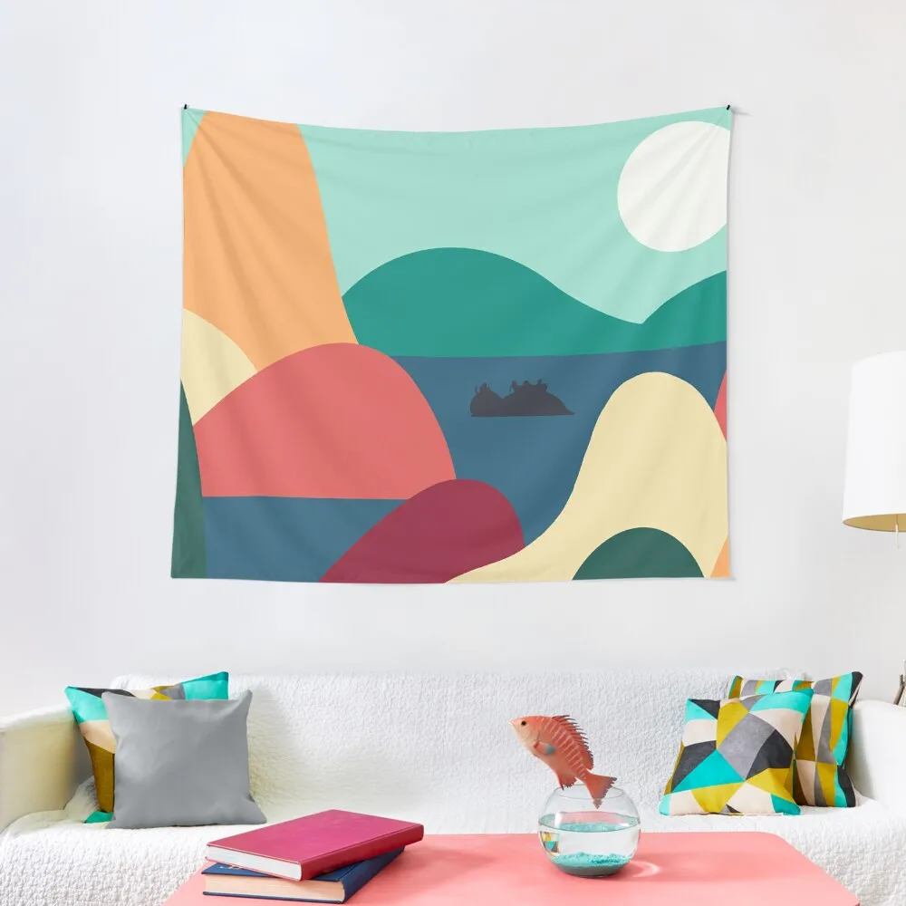 

Avatar Gaang Simple Shapes Tapestry Decoration For Rooms Wall Coverings Decoration Aesthetic Tapestry