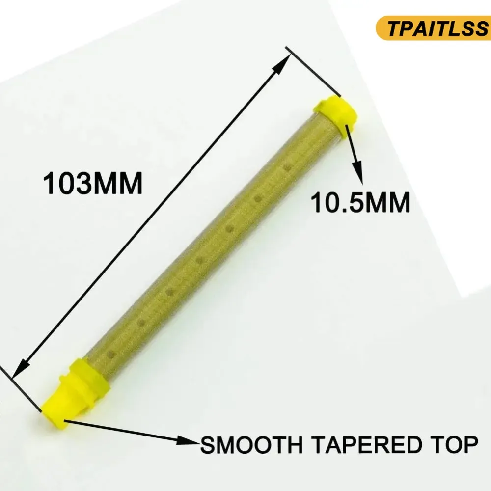 Airless Spray Gun Filter 5 Packs Yellow Wagner Spraytech 60 mesh Airless Spray Gun Accessories Filter For Various Model