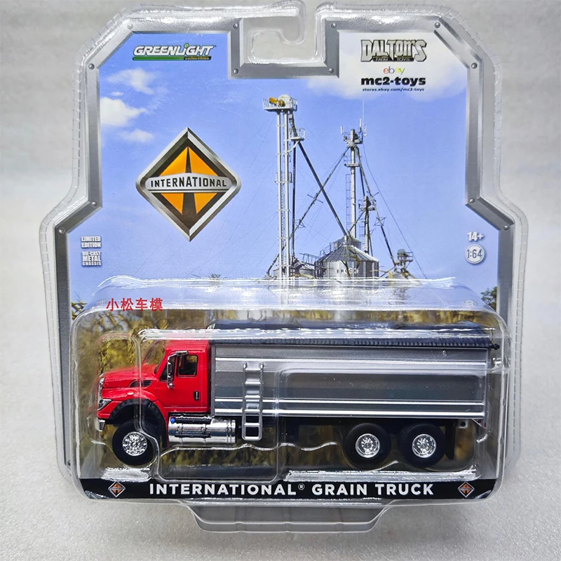 

Greenlight 1:64 International Grain Truck 51422-B Green Machine Series Alloy Die Casting Model Collect Ornaments