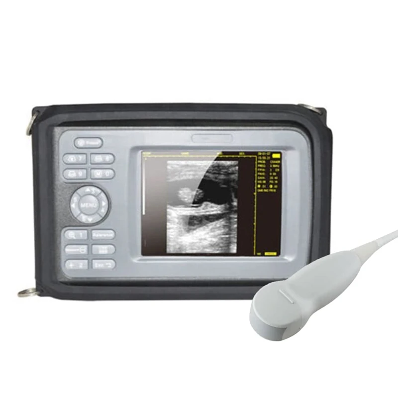 Portable Vet Ultrasound Machine Digital Handheld Veterinary Ultrasound Scanner Machine With 6.5Mhz Mini Convex Probe