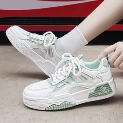 CRLAYDK Classic Platform Sneakers for Women Mesh Walking White Shoes Skateboard Non Slip Casual Fashion Sports Trainer Tennis