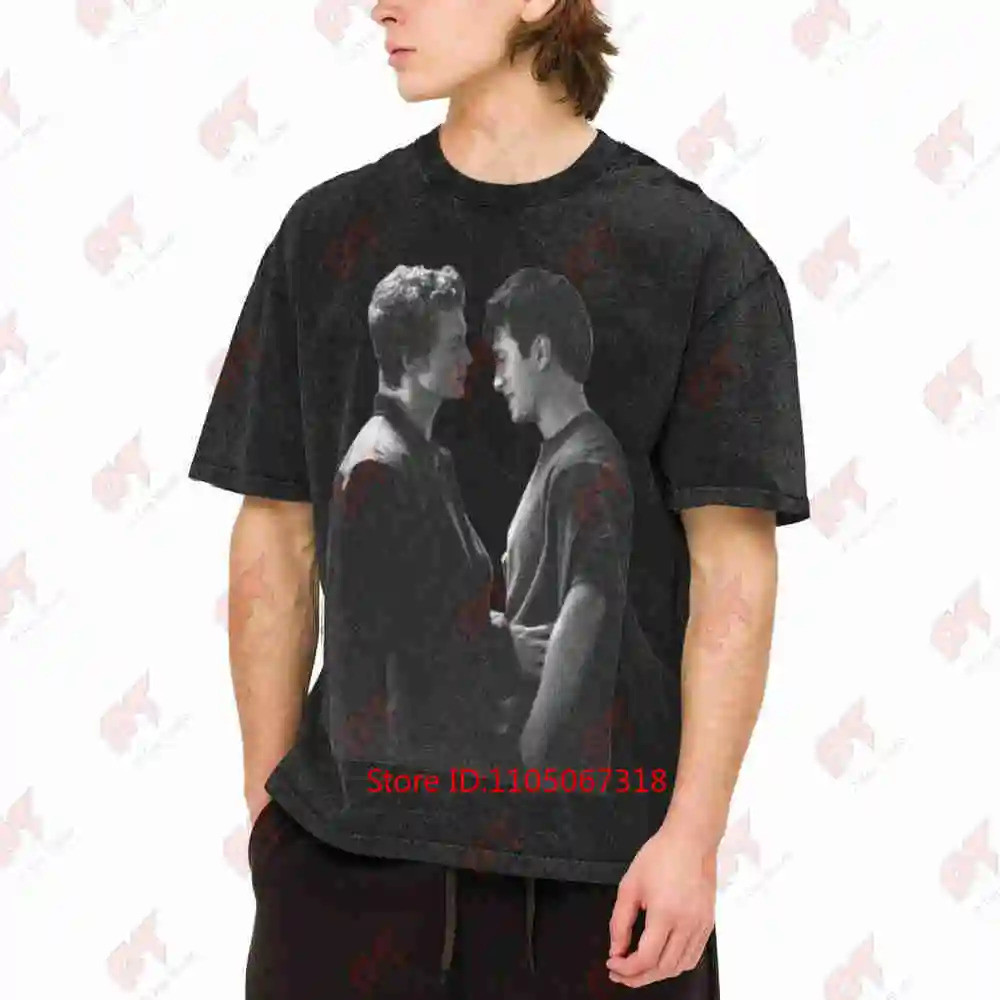 Heated Rivalry Ilya Rozanov Shane Hollander Fan Merch Vintage Washed Tee Pure Cotton T-Shirt